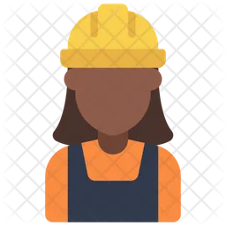 Female Worker  Icon