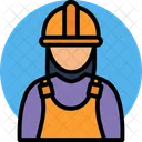 여성 노동자  아이콘