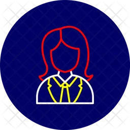 Female Worker  Icon