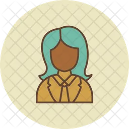 Female Worker  Icon