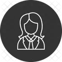 Female Worker  Icon