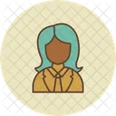 Female Worker  Icon