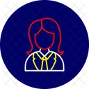 Female Worker  Icon
