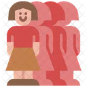 Females Woman Team Icon