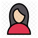 Feminino Noiva Menina Ícone