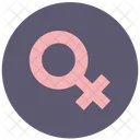 Femelle Femme Vagin Icône