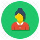 Mulher Cidada Senhora Ícone