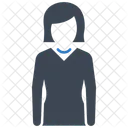 Feminino Mulher Avatar Ícone