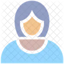 Feminino Mulher Perfil Ícone