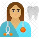 Feminino Dentista Mulher Icon