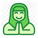Avatar Feminino Islamismo Ícone