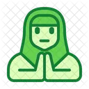 Avatar Feminino Islamismo Ícone