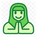 Avatar Feminino Islamismo Ícone