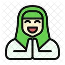 Avatar Feminino Islamismo Ícone