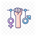 Feminism Equality Discrimination Icon