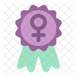 Feminism Badge  Icon