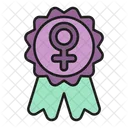 Feminism Badge  Icon