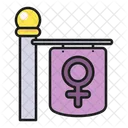 Feminism Banner  Icon