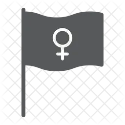 Feminism Flag  Icon