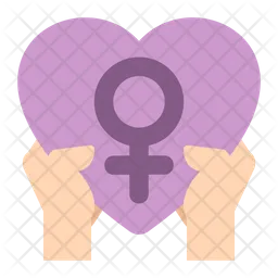 Feminism Heart  Icon
