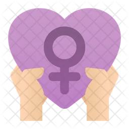 Feminism Heart  Icon