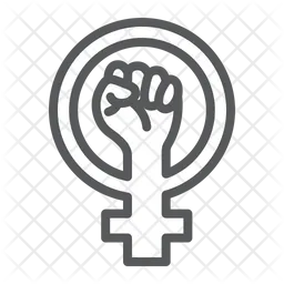 Feminism Power  Icon