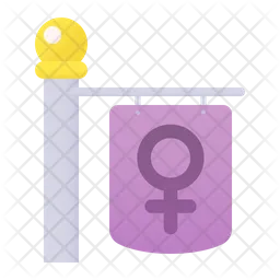 Bandeira do feminismo  Ícone