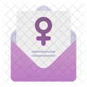 Feminismus Brief  Symbol