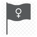 Feminismus Flagge Sexismus Symbol