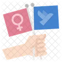 Feminismus Freiheit  Symbol