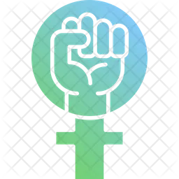 Feminismus-Protest  Symbol