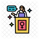 Feminist Activist Feminism Icon