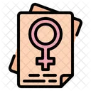 Feministisches Recht  Symbol