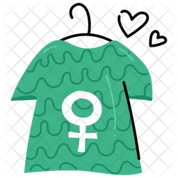 Feministische hemd  Symbol