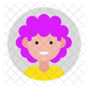 Femme Fille Avatar Icon