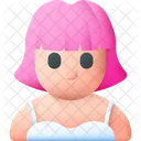 Femme Femme Fille Icône
