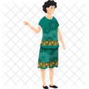 Femme Personne Agee Tante Icône