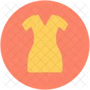 Femme Robe Court Icon