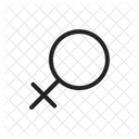 Femme Femelle Symbole Icône