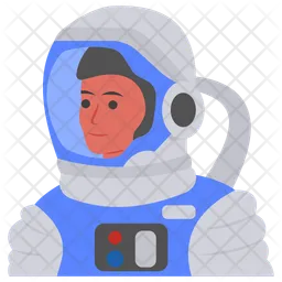 Femme astronaute  Icône