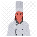 Femme Chef Chef Femme Icon