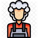 Femme de ménage  Icône