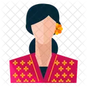 Floral Femme Avatar Icon