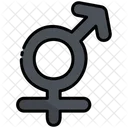 Femme Man Gender Genderqueer Icono