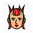 Femme Punk Sous Culture Icône