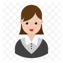 Femmina Avatar Signora Icon