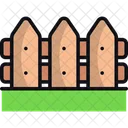 Fence Protection Wooden Icon