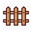 Fence Wooden Fence Palisade Icon