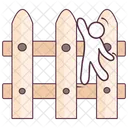 Fence Hurdle Barrier Icon