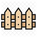 Fence Wooden Protection Icon